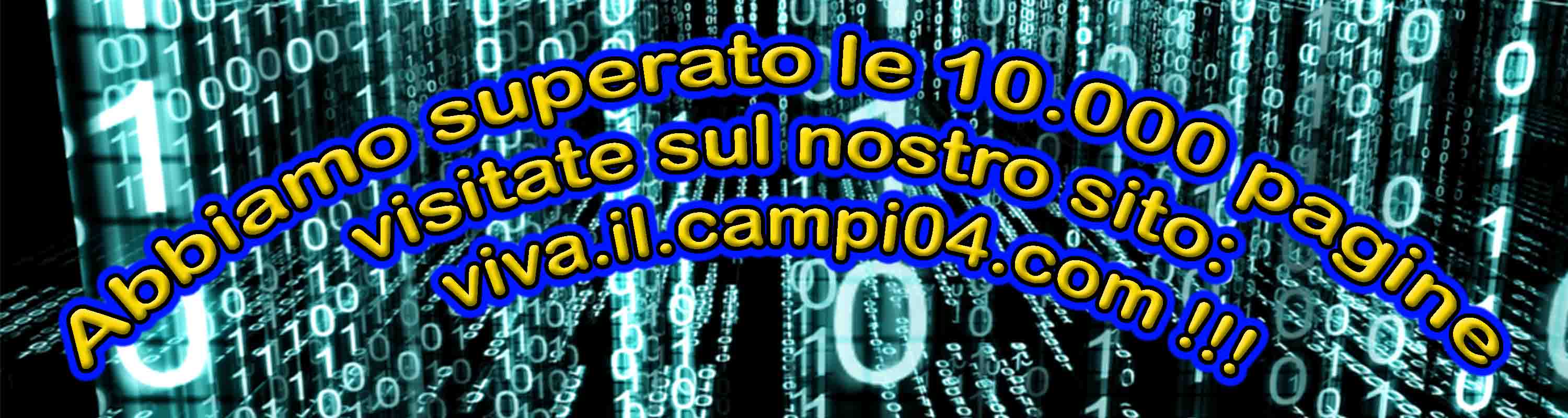 Banner superate 10000 pagine