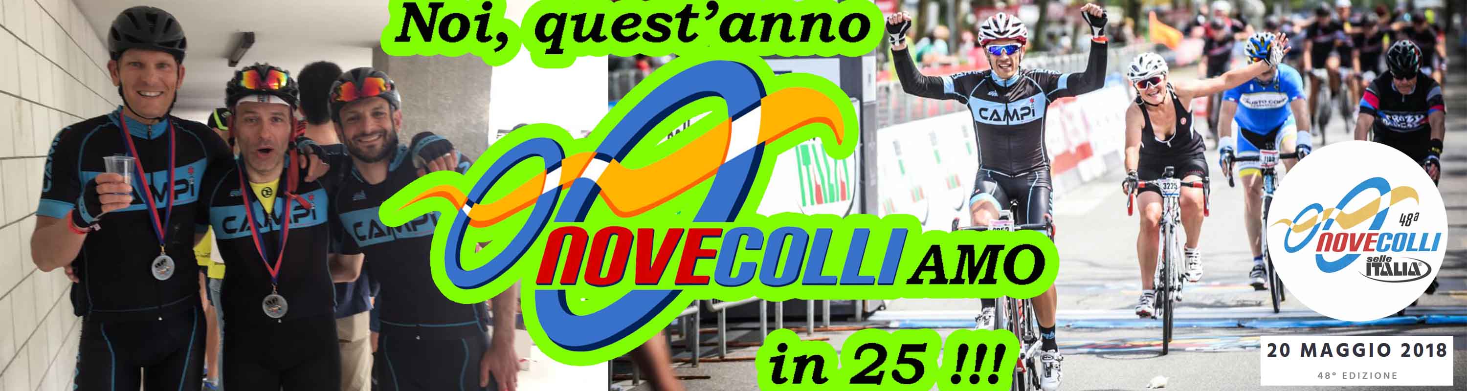 Banner andremo alla 9Colli