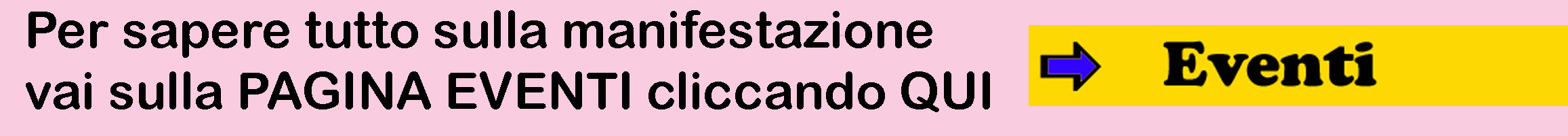 Banner per invio a Pagina Eventi