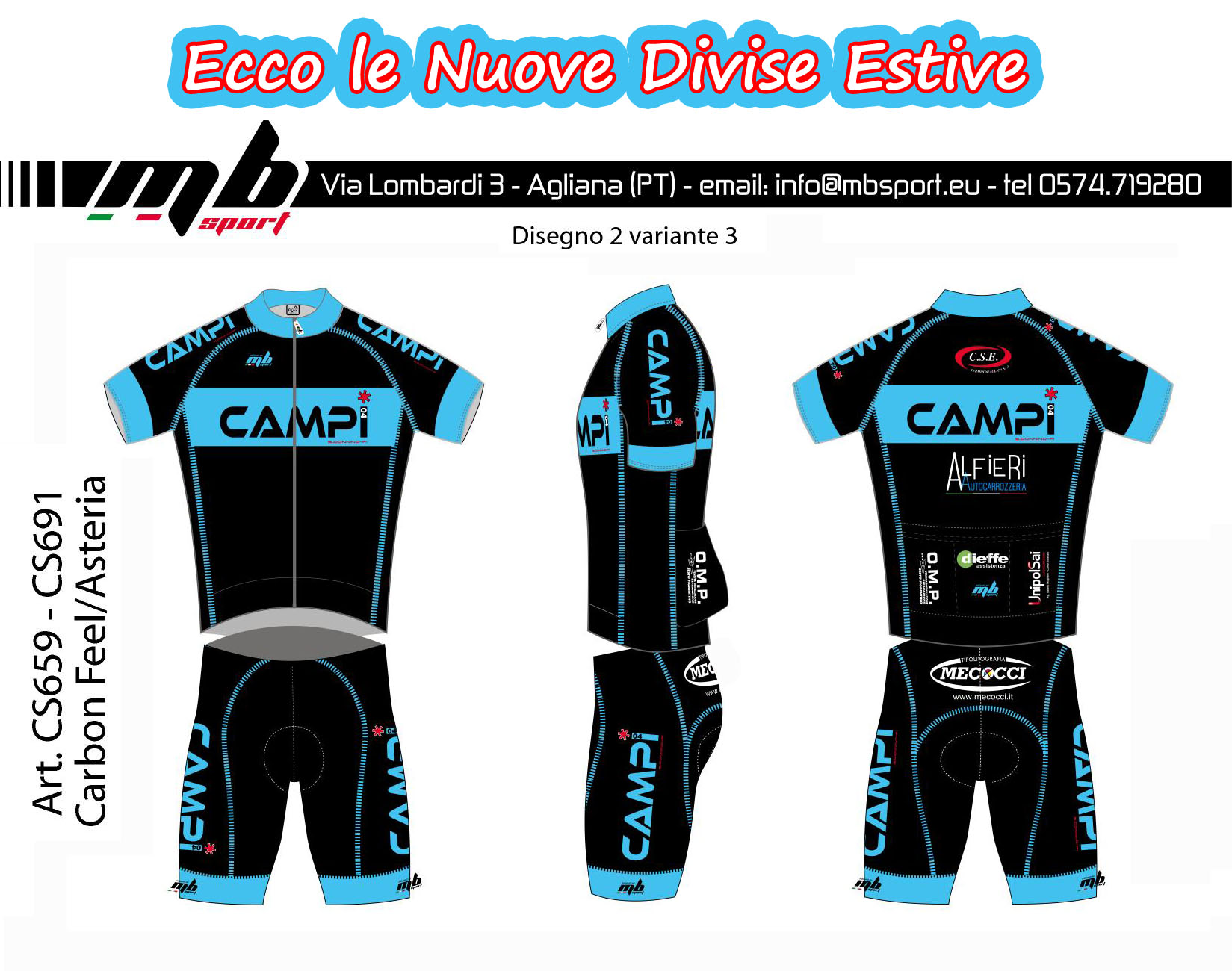 Nuove Divise Estive 2015